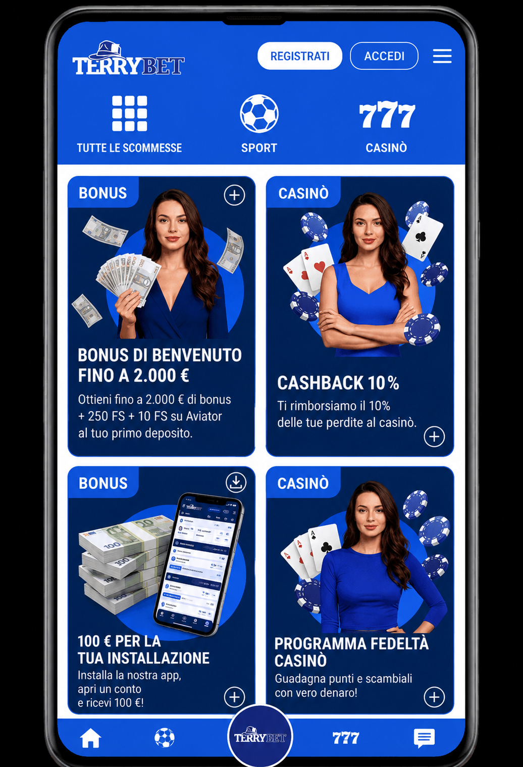Terrybet — promozioni e bonus attivi