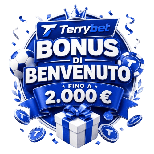 Terrybet — Bonus di Benvenuto fino a 300€